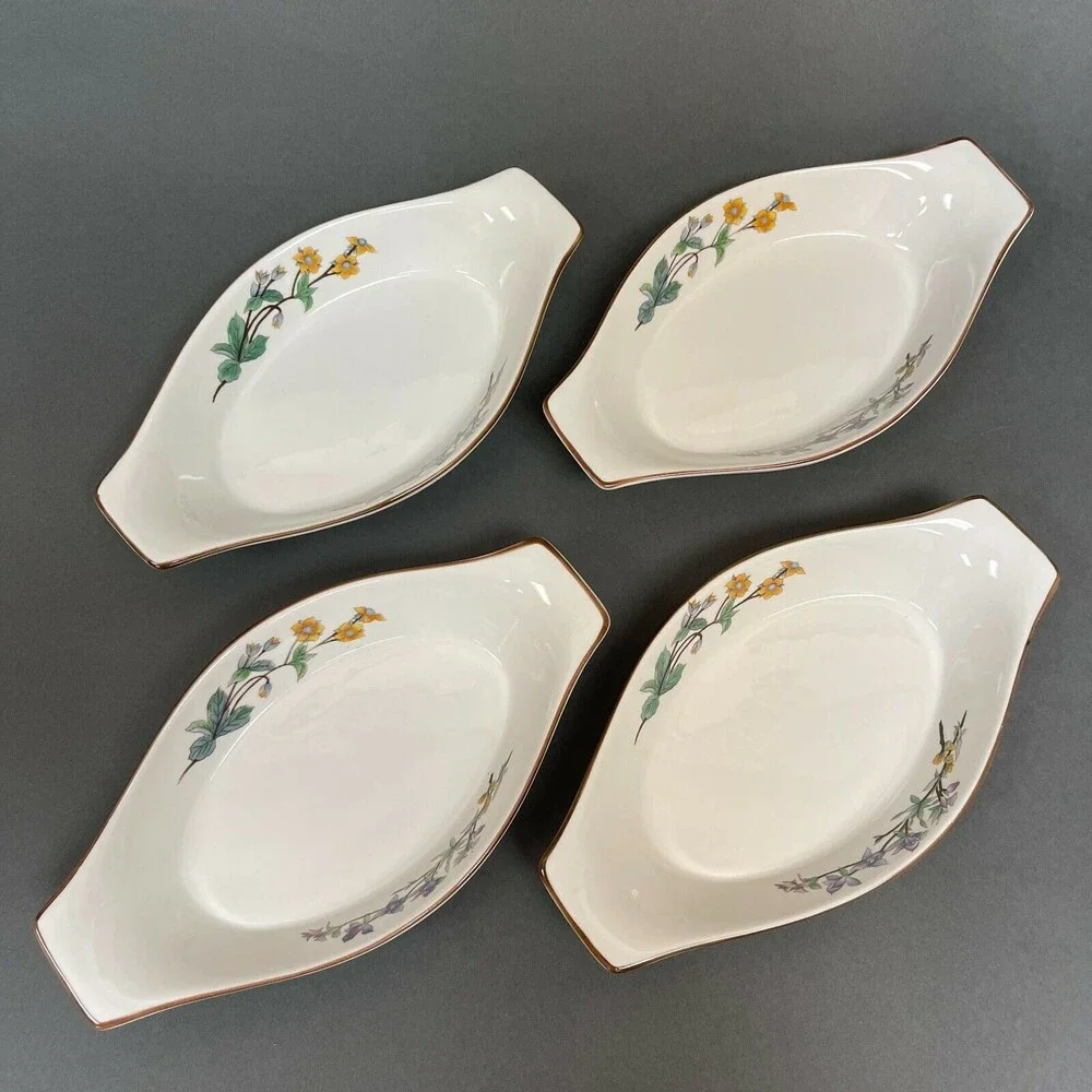 Woodhill Citation Au Gratin Augratin Bakeware Floral‎ 8 1/2